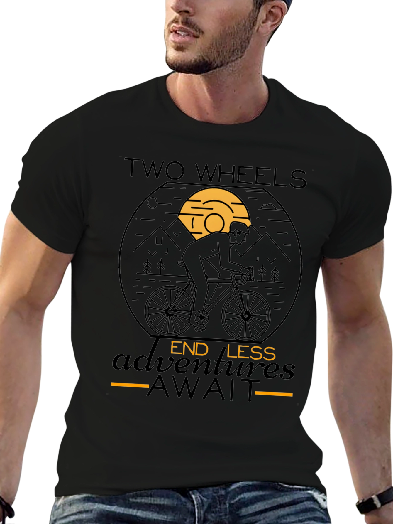 Two Wheels Endless Adventures Await T-Shirt