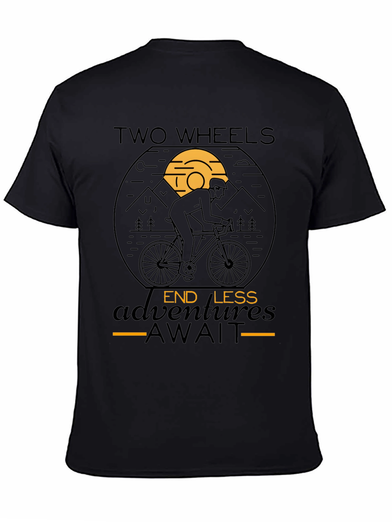 Two Wheels Endless Adventures Await T-Shirt