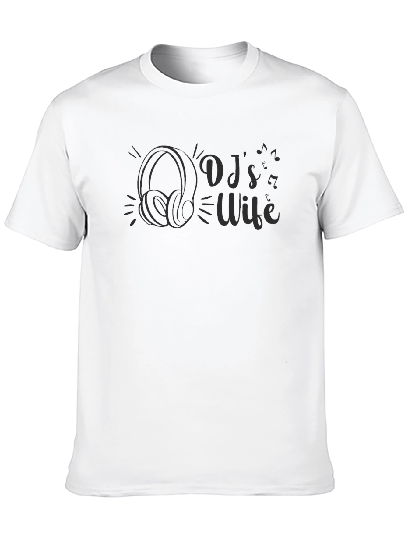 DJs Wife Graphic Tee - Music Lover Gift