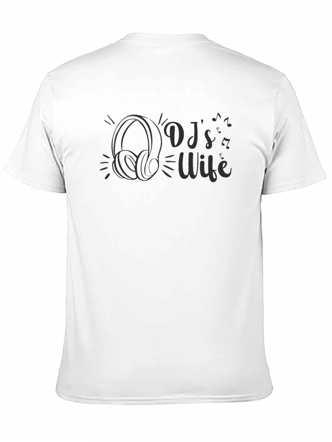DJs Wife Graphic Tee - Music Lover Gift