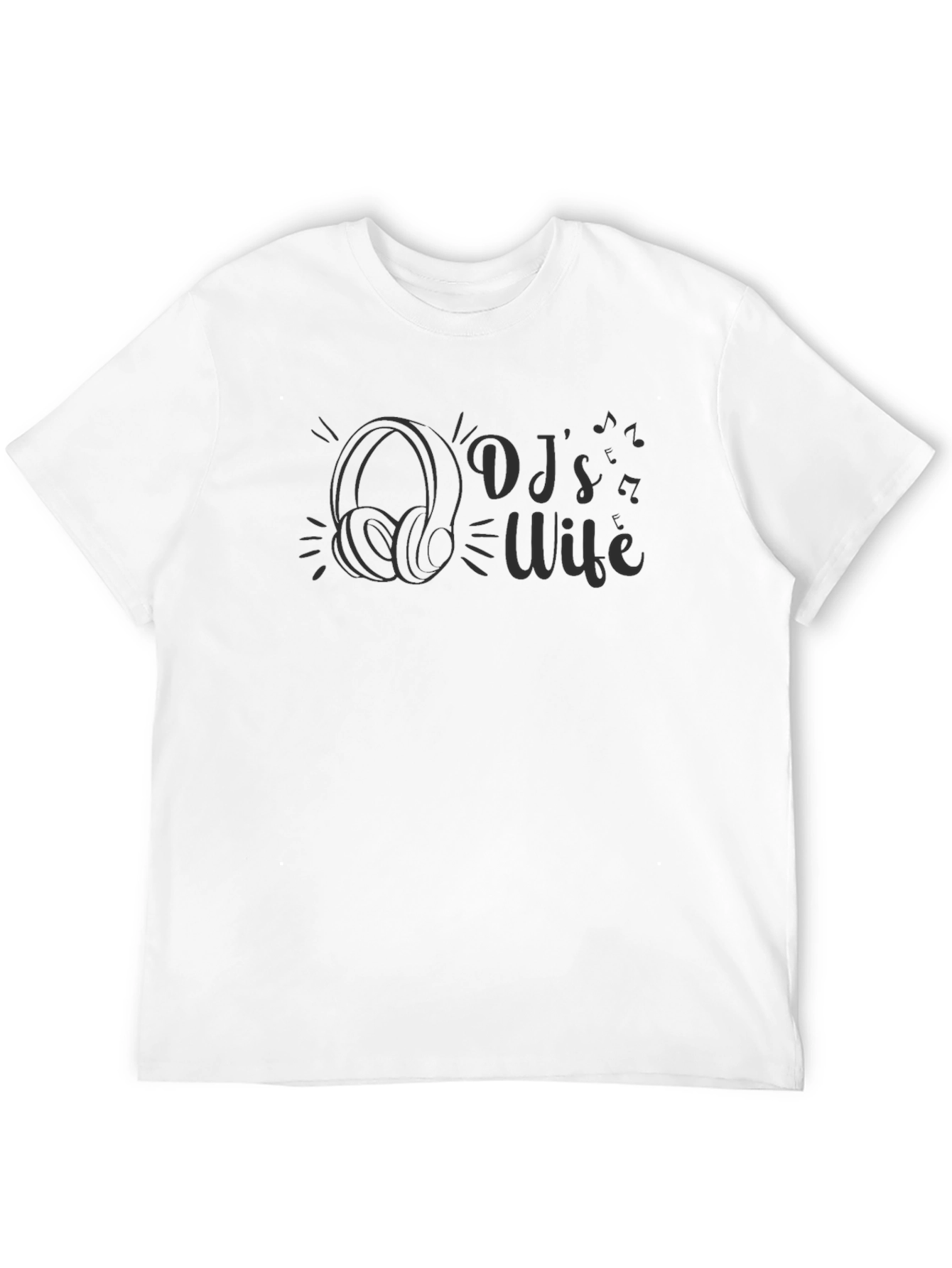 DJs Wife Graphic Tee - Music Lover Gift