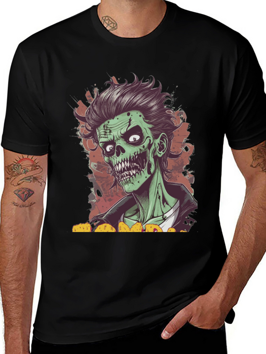 Zombie Taco Lover T-Shirt - Spooky Graphic Tee