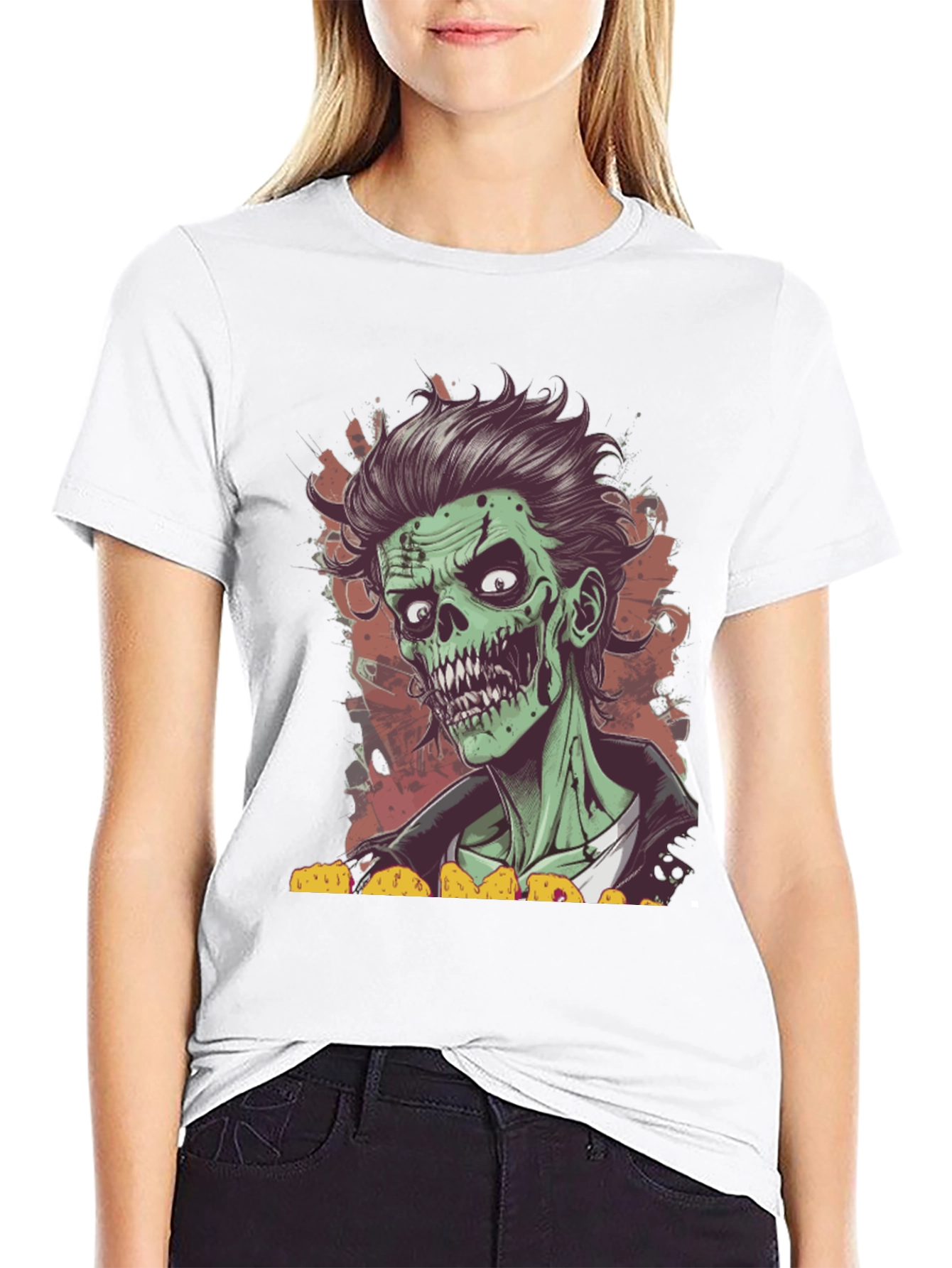 Zombie Taco Lover T-Shirt - Spooky Graphic Tee