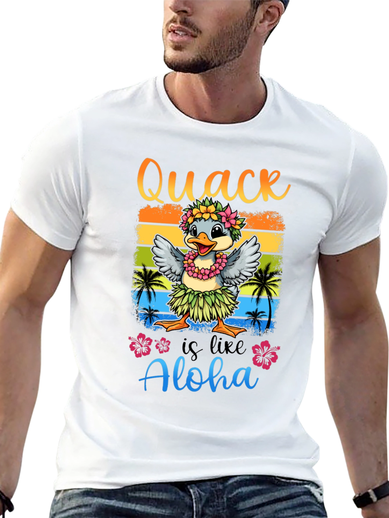 Quack is like Aloha Graphic T-Shirt