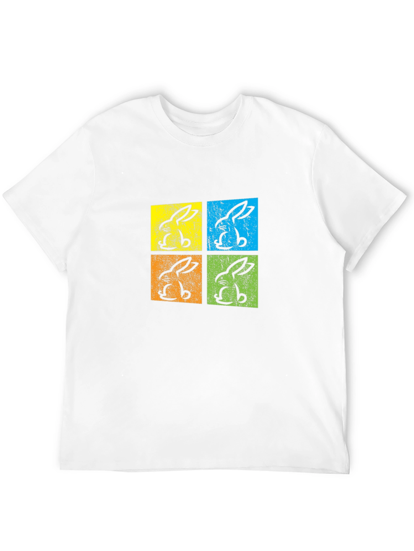 Retro Easter Bunny Pop Art T-Shirt