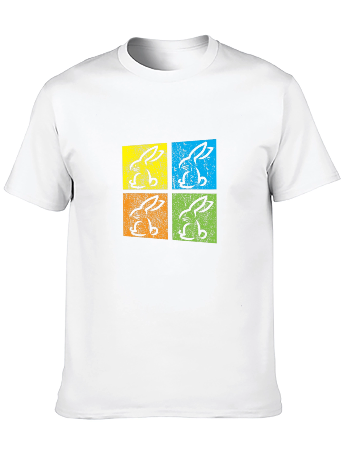 Retro Easter Bunny Pop Art T-Shirt