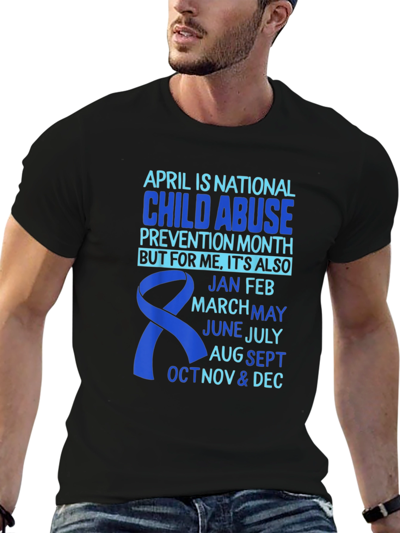 Child Abuse Prevention Awareness T-Shirt