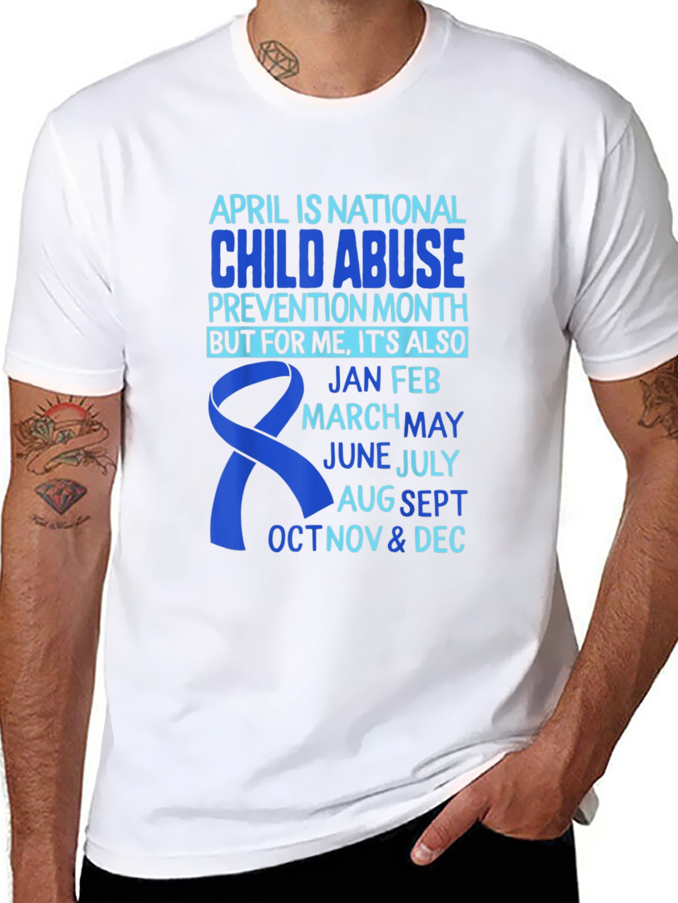 Child Abuse Prevention Awareness T-Shirt