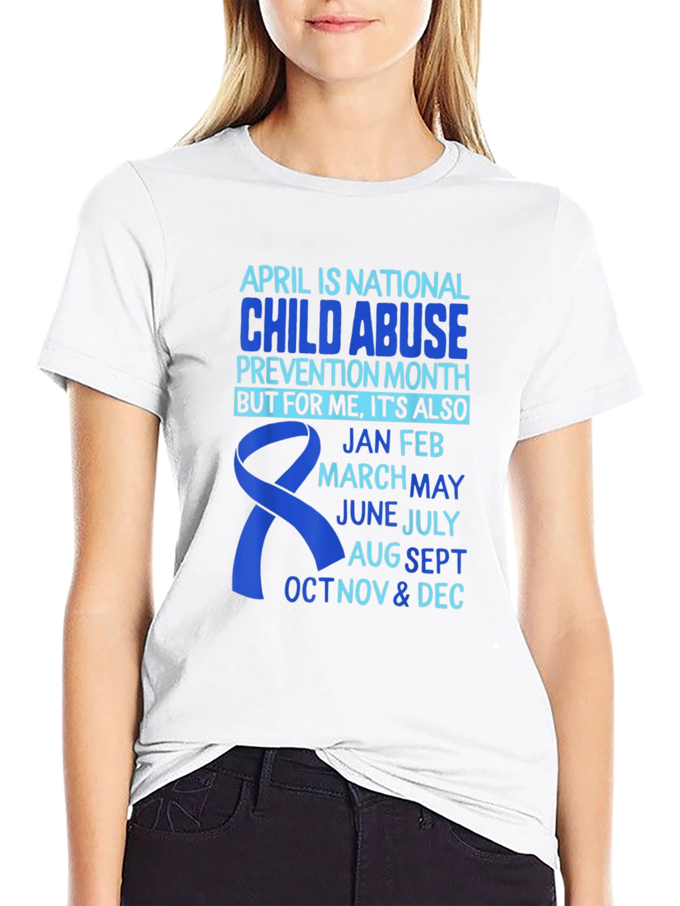 Child Abuse Prevention Awareness T-Shirt