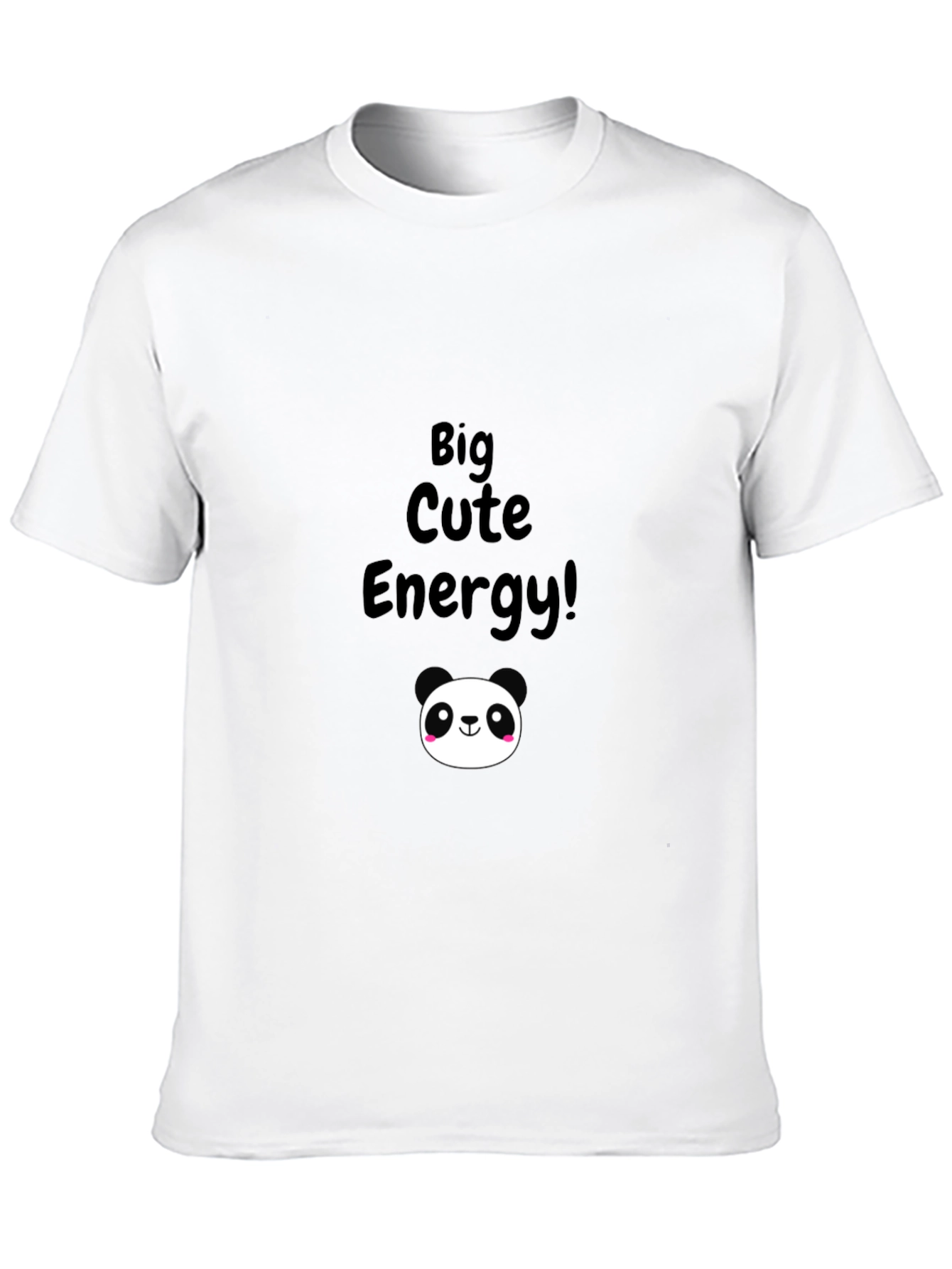 Big Cute Energy Panda Graphic Tee