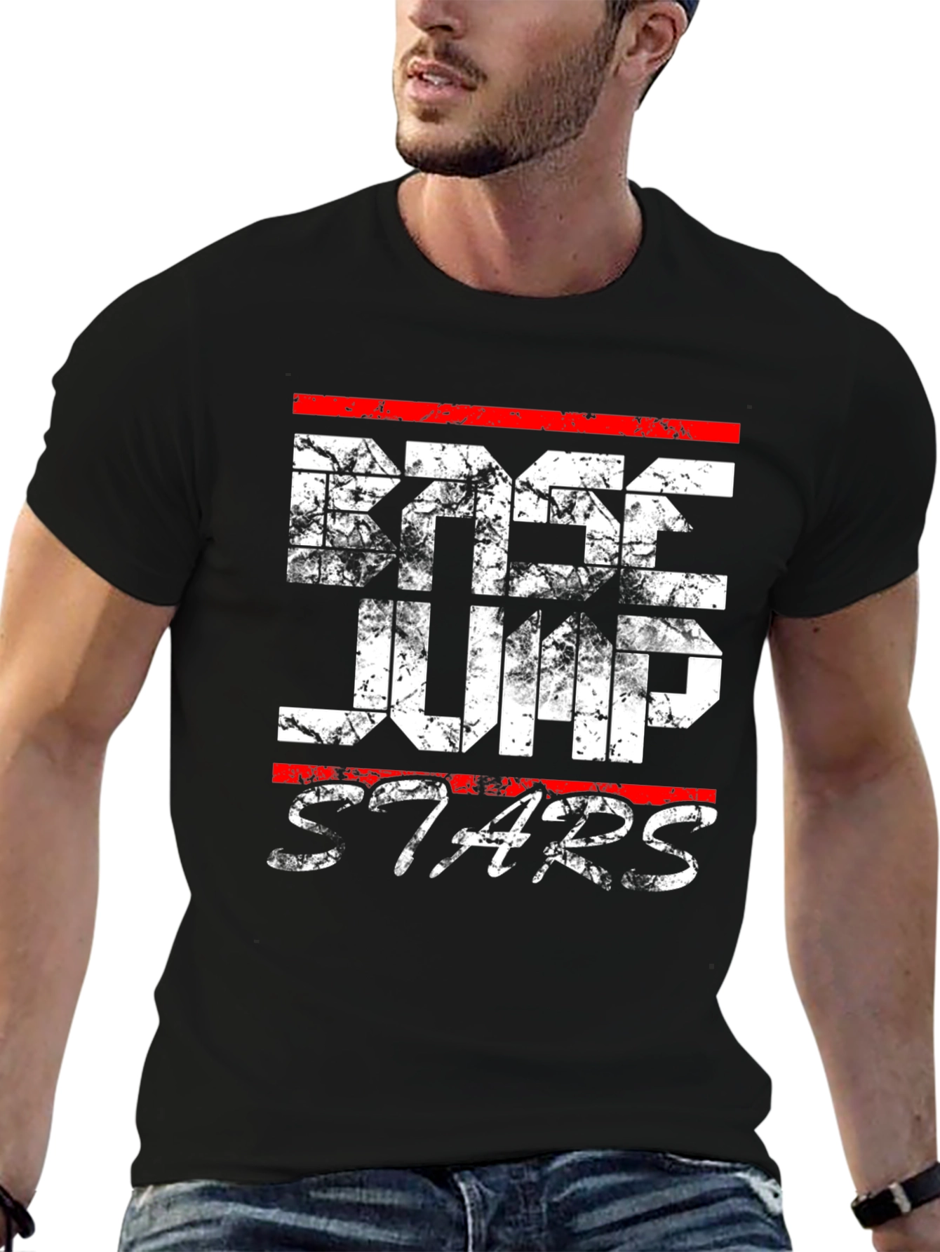 Doge Jump Stars T-Shirt – Funny Meme Dog Graphic Tee