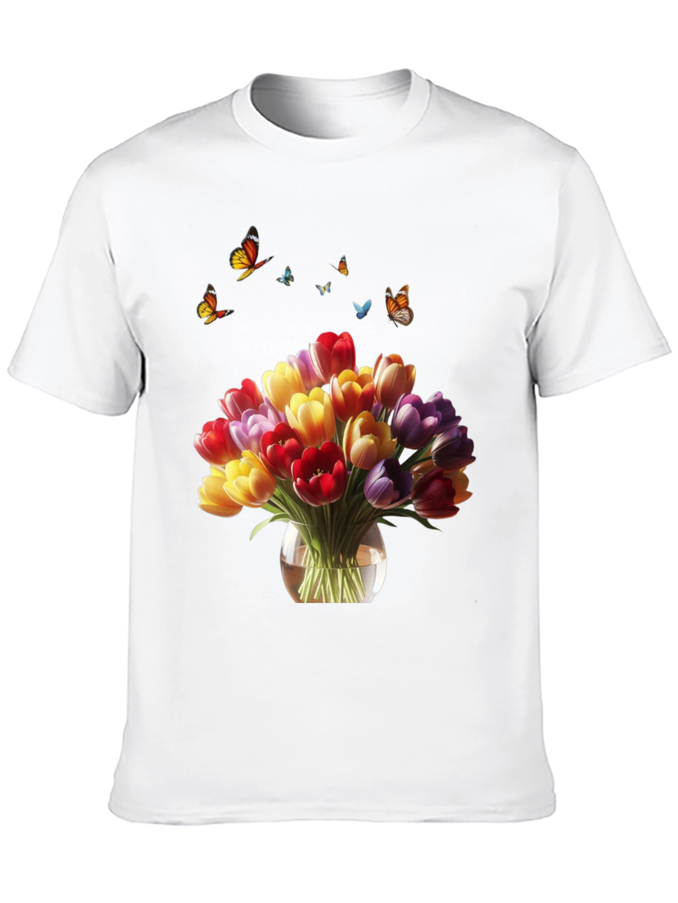 Floral Bouquet T-Shirt | Mens Graphic Tee