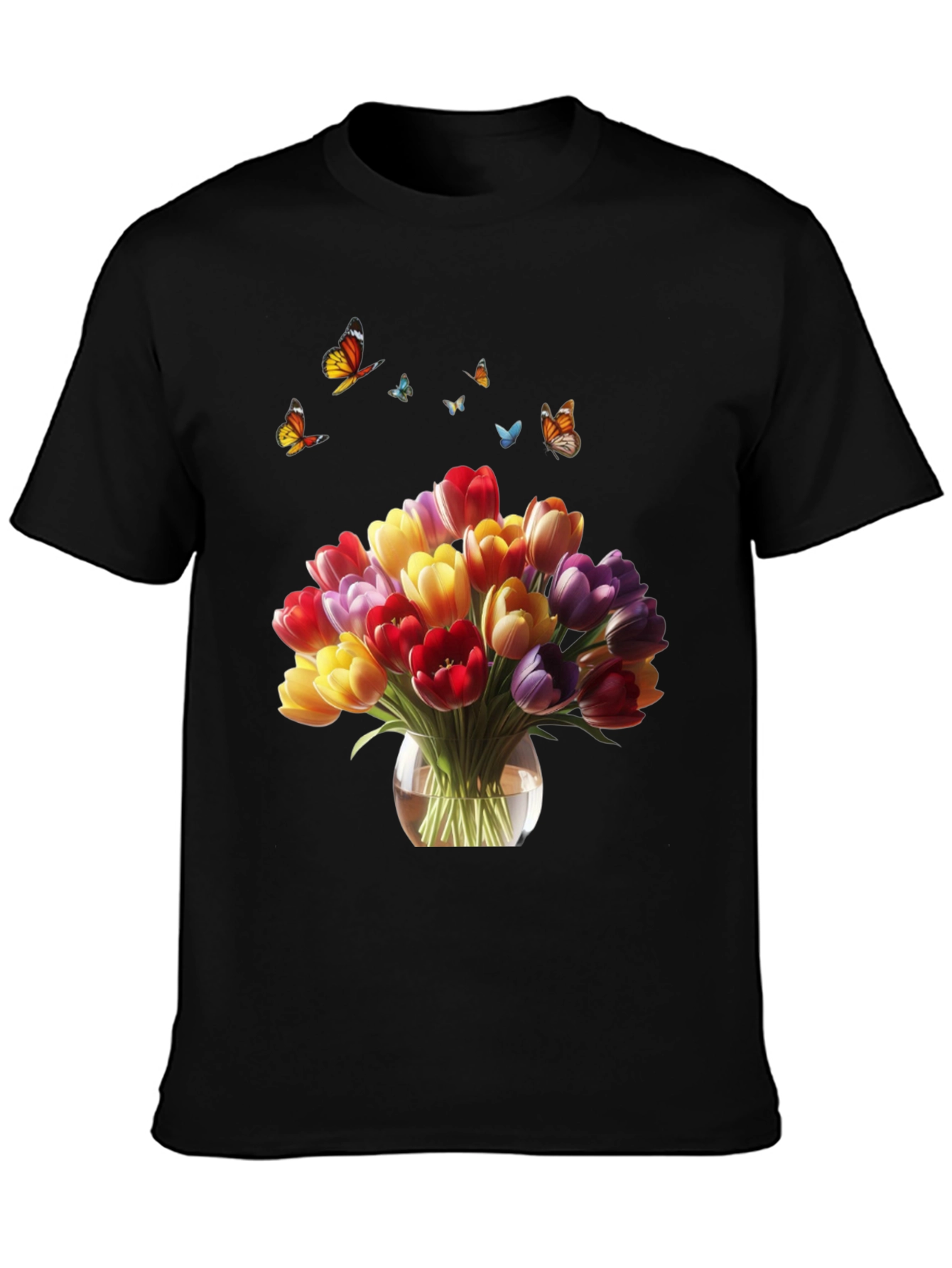 Floral Bouquet T-Shirt | Mens Graphic Tee