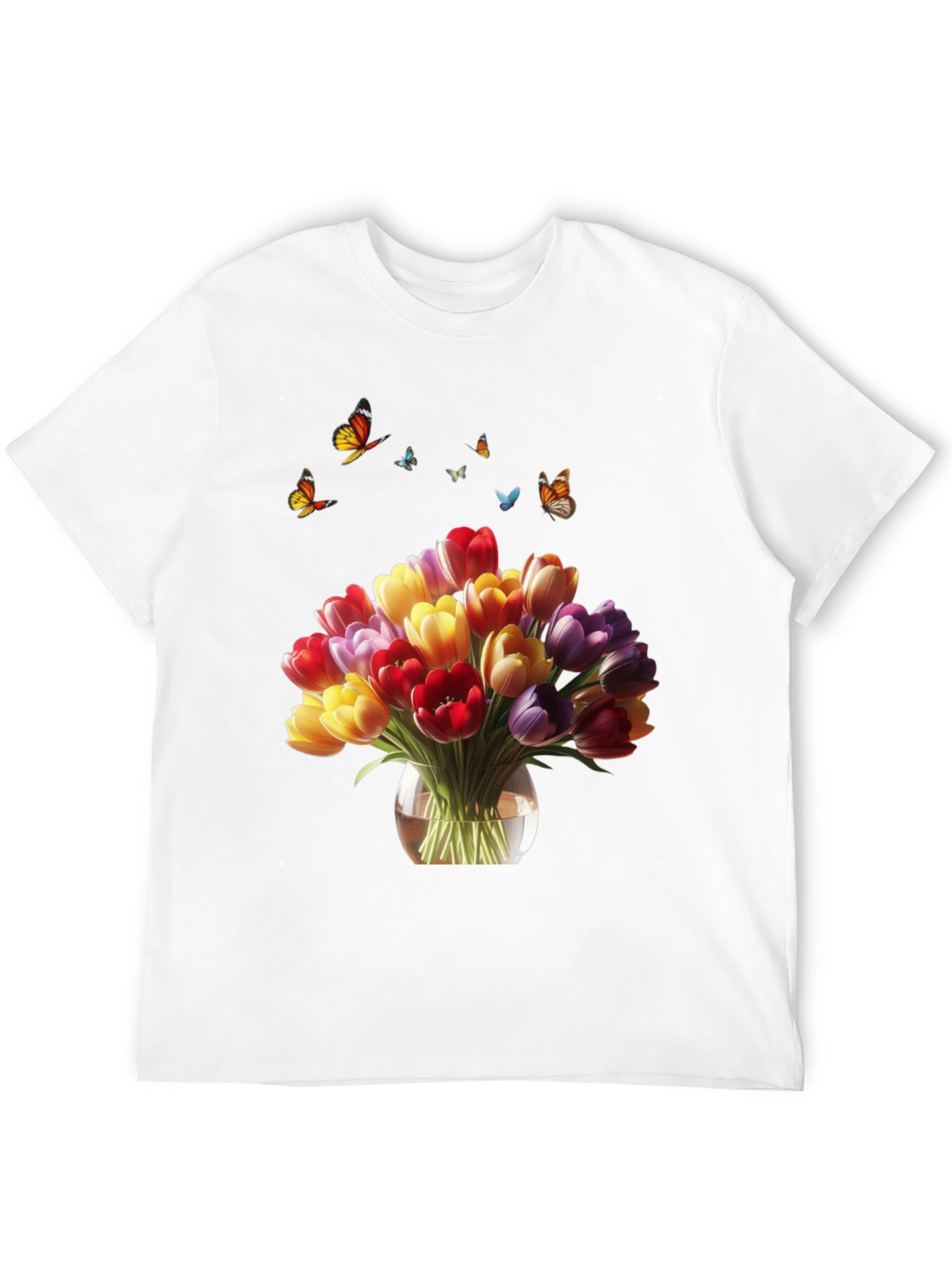 Floral Bouquet T-Shirt | Mens Graphic Tee