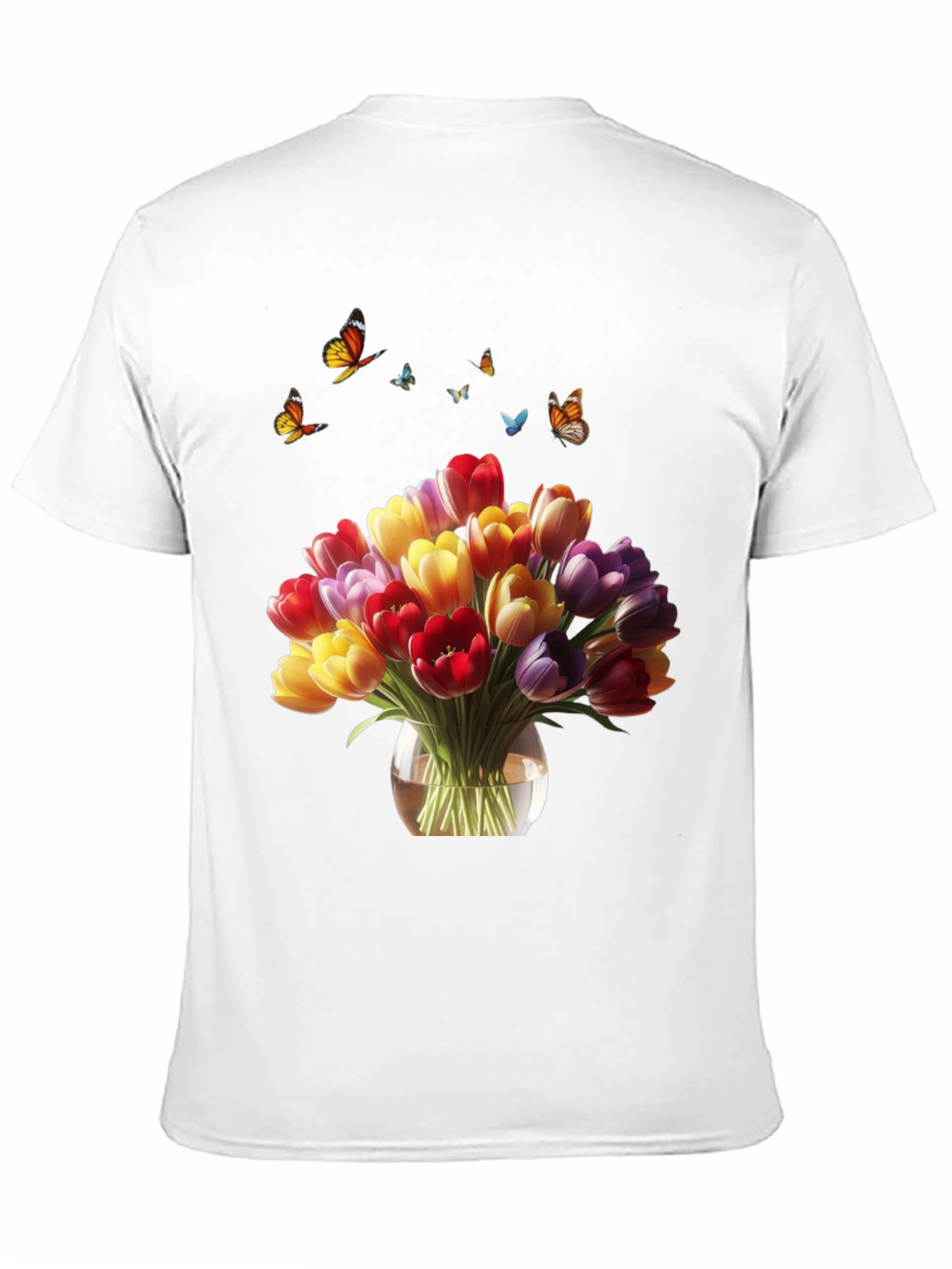 Floral Bouquet T-Shirt | Mens Graphic Tee