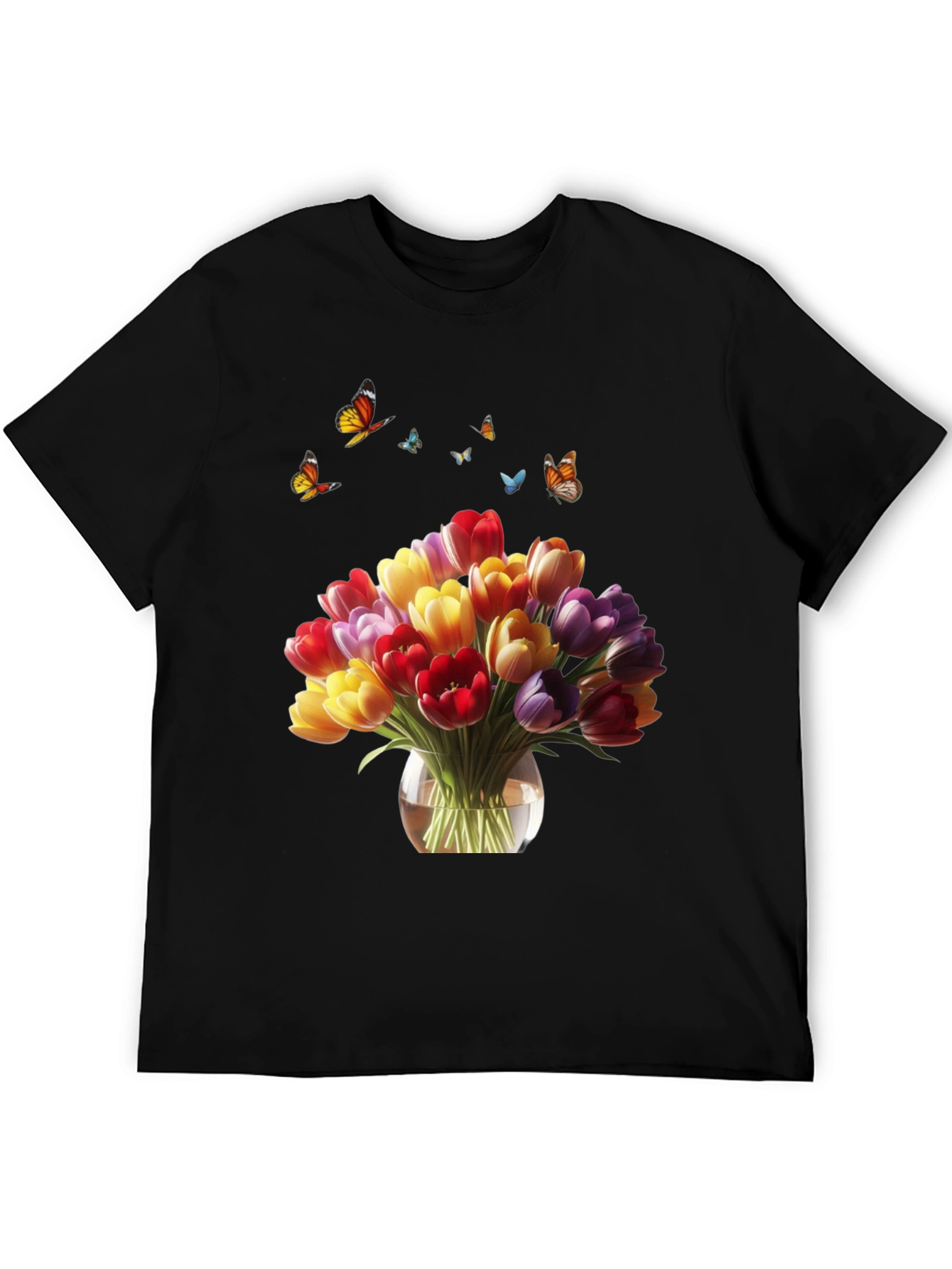 Floral Bouquet T-Shirt | Mens Graphic Tee