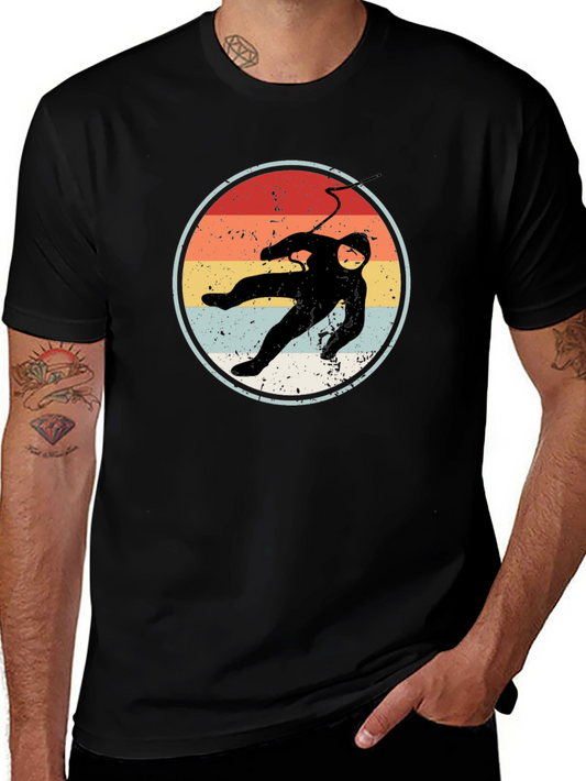Retro Spaceman T-Shirt - Vintage Astronaut Tee