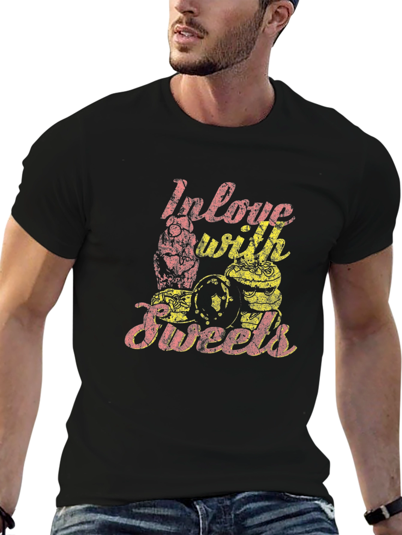 In Love With Sweets Graphic Tee