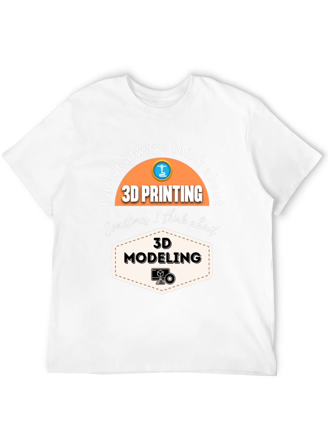 3D Printing & Modeling T-Shirt - Black