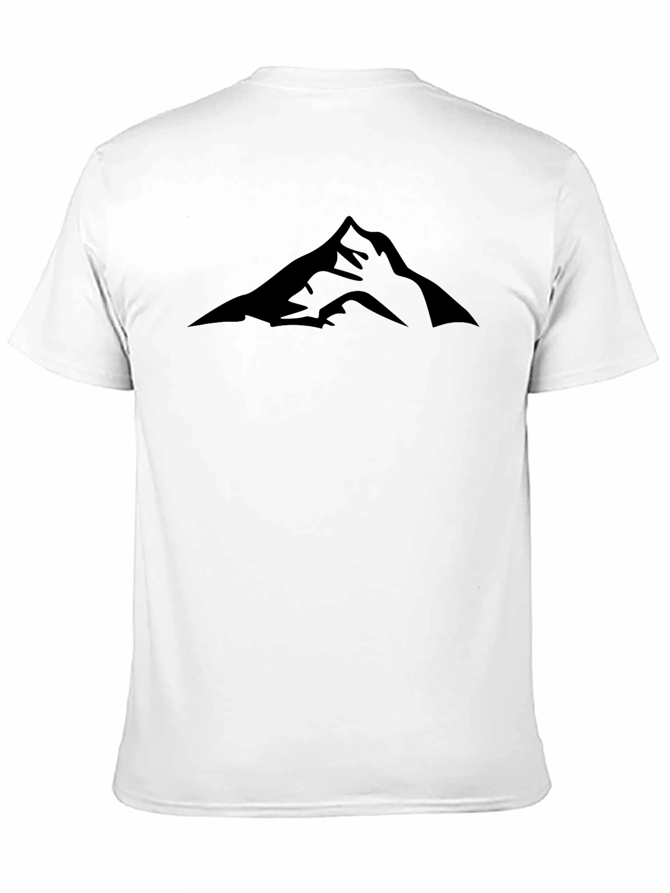 Mountain Silhouette Black T-Shirt