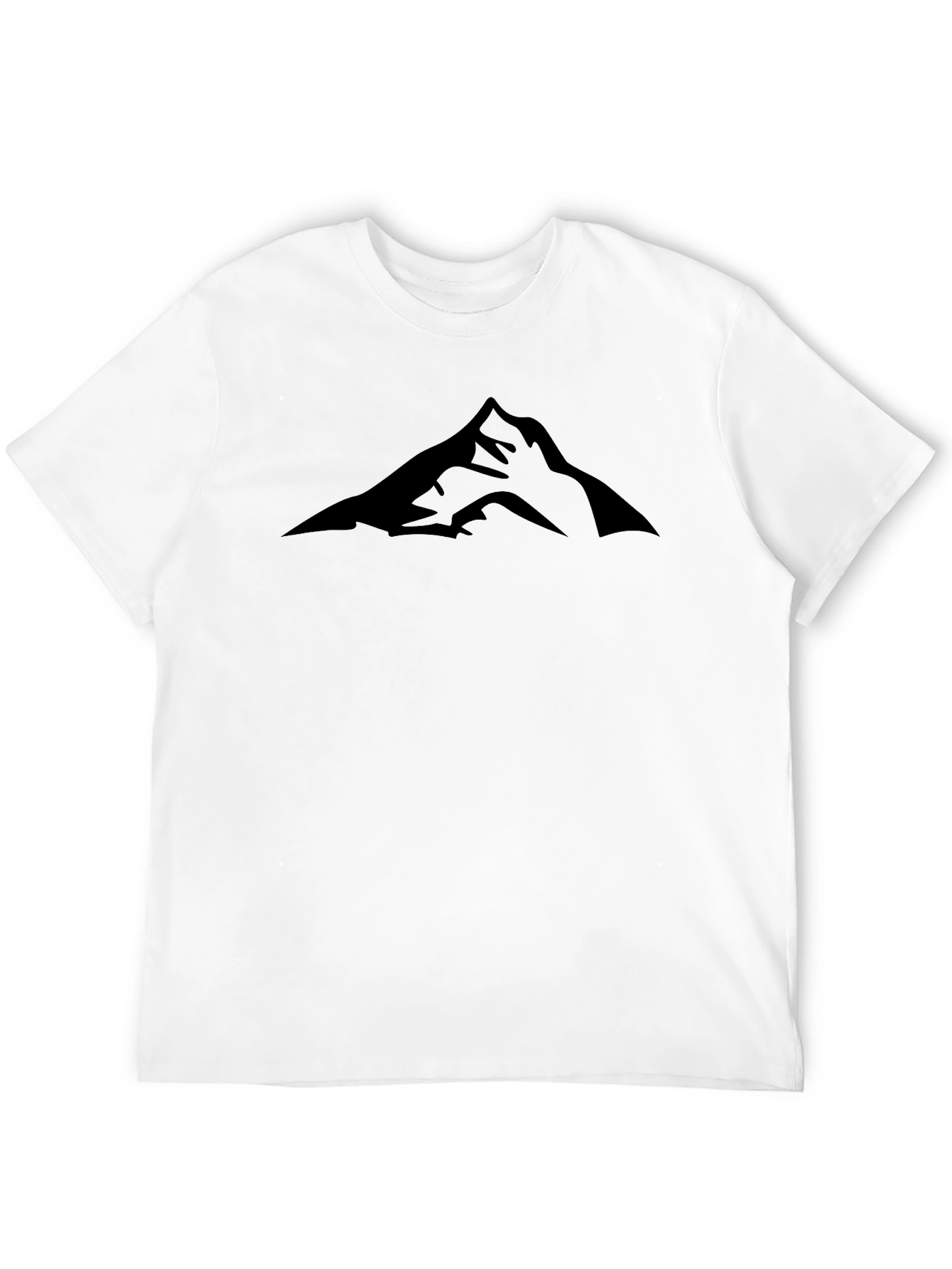 Mountain Silhouette Black T-Shirt
