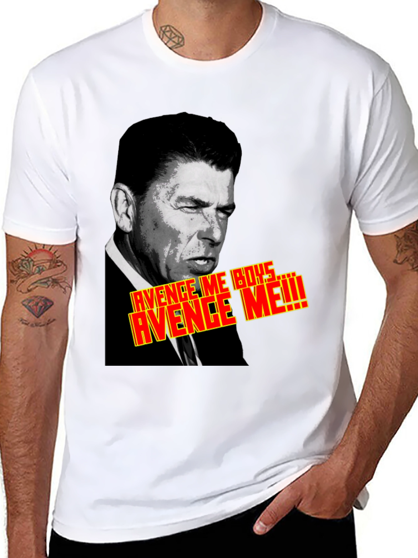 Reagan Avenge Me Boys T-Shirt
