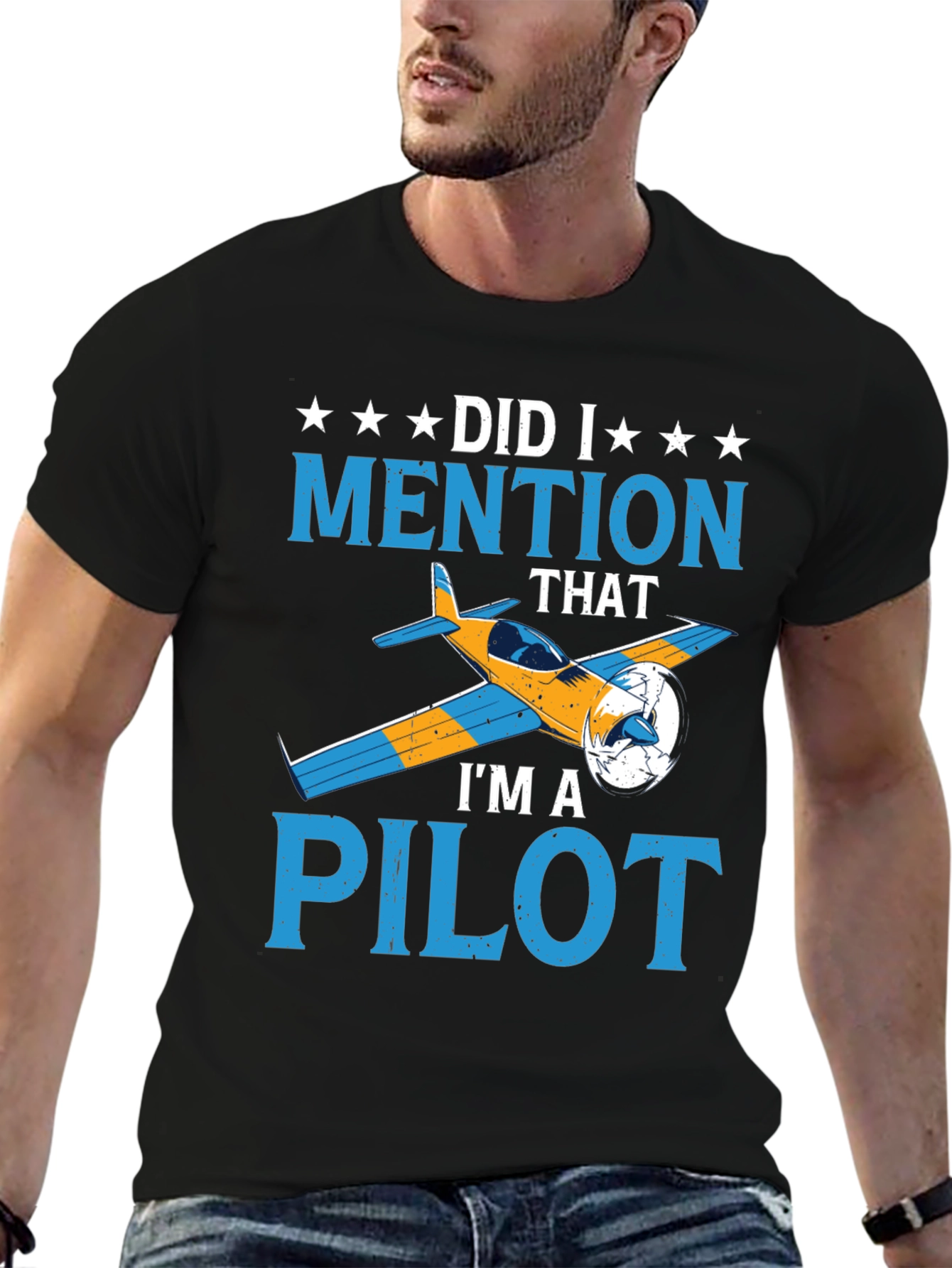 Pilot T-Shirt - Did I Mention That? Aviation Tee