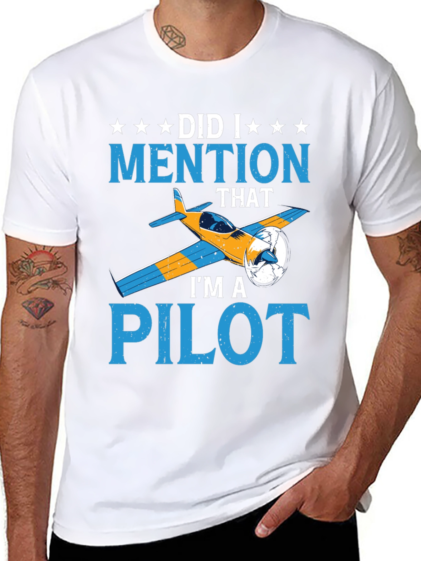 Pilot T-Shirt - Did I Mention That? Aviation Tee