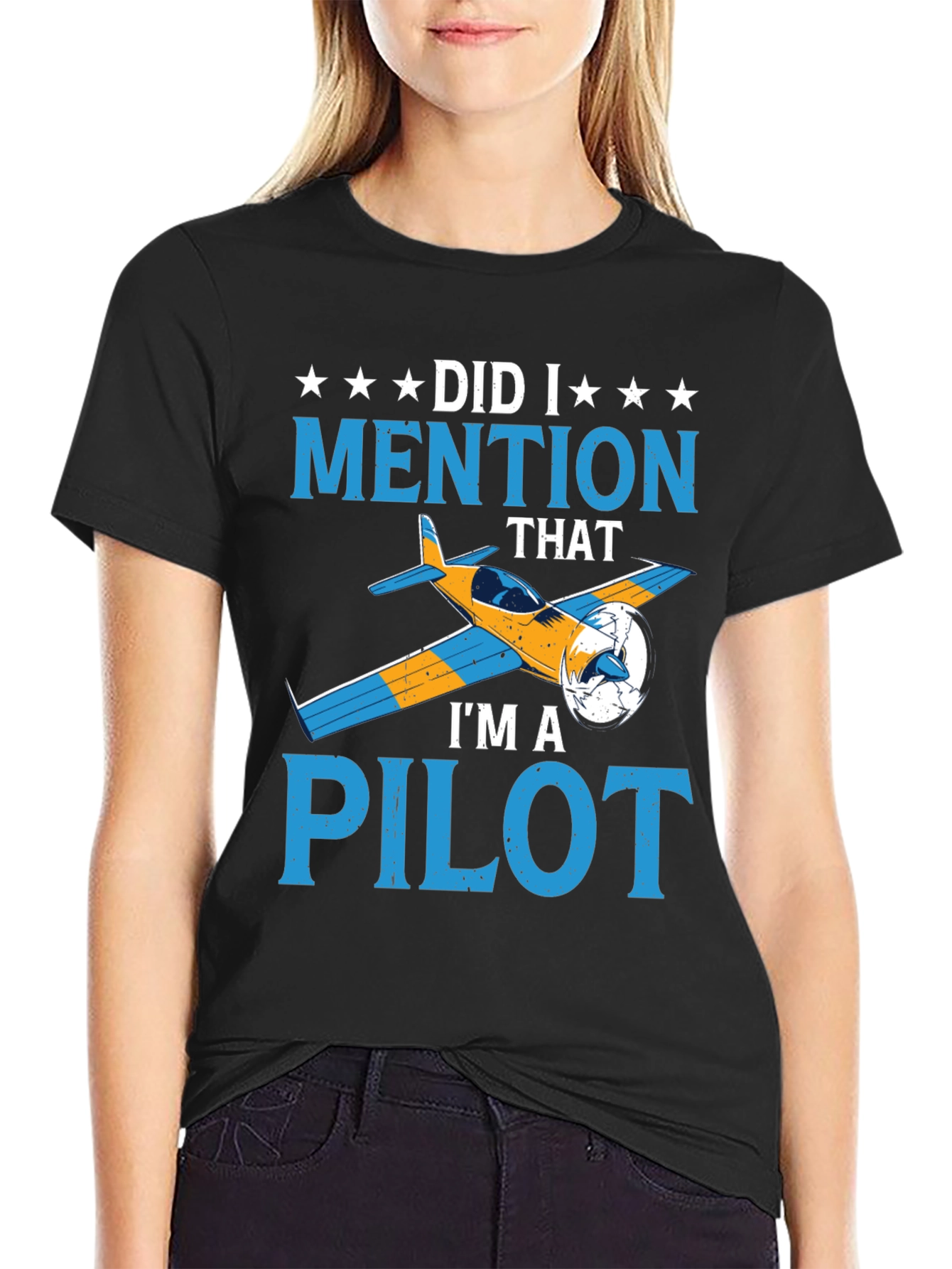 Pilot T-Shirt - Did I Mention That? Aviation Tee