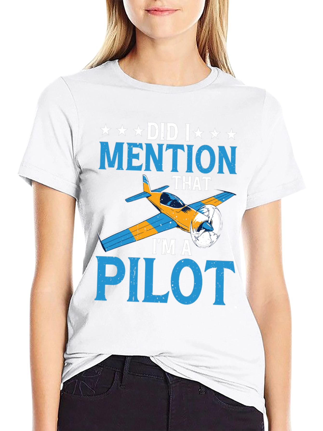 Pilot T-Shirt - Did I Mention That? Aviation Tee