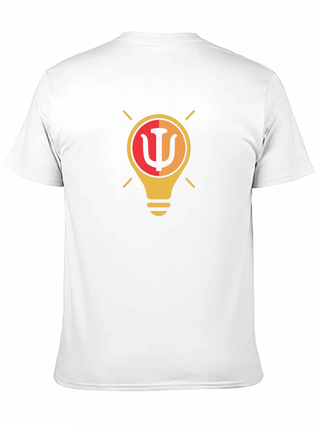 Psychology Lightbulb Black T-Shirt