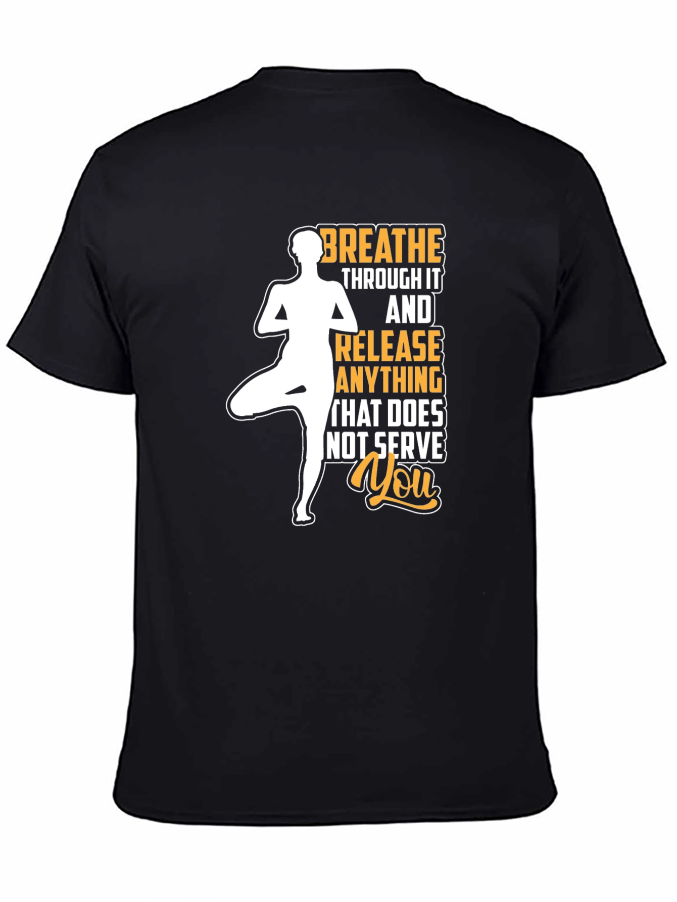 Yoga T-Shirt: Breathe & Release