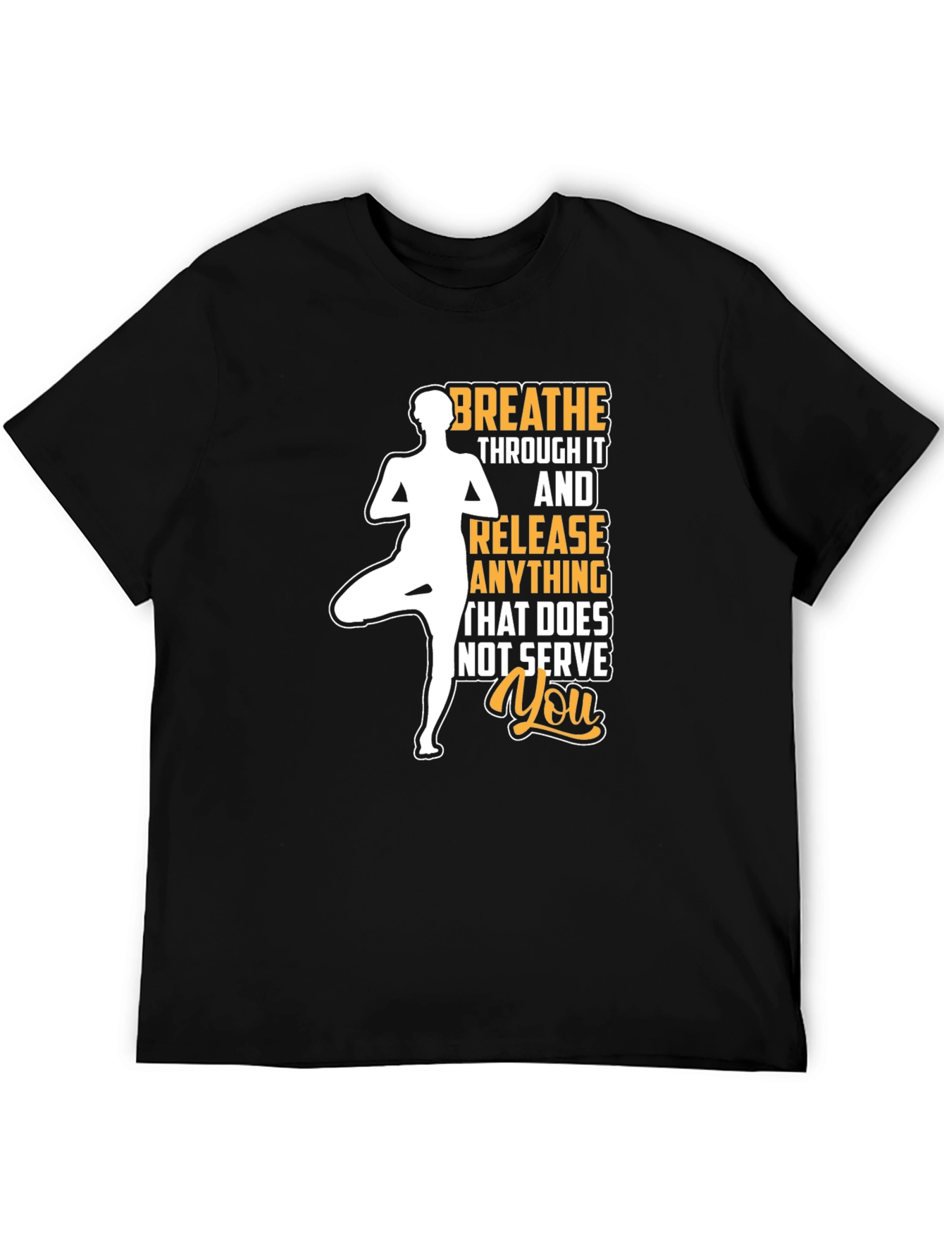 Yoga T-Shirt: Breathe & Release