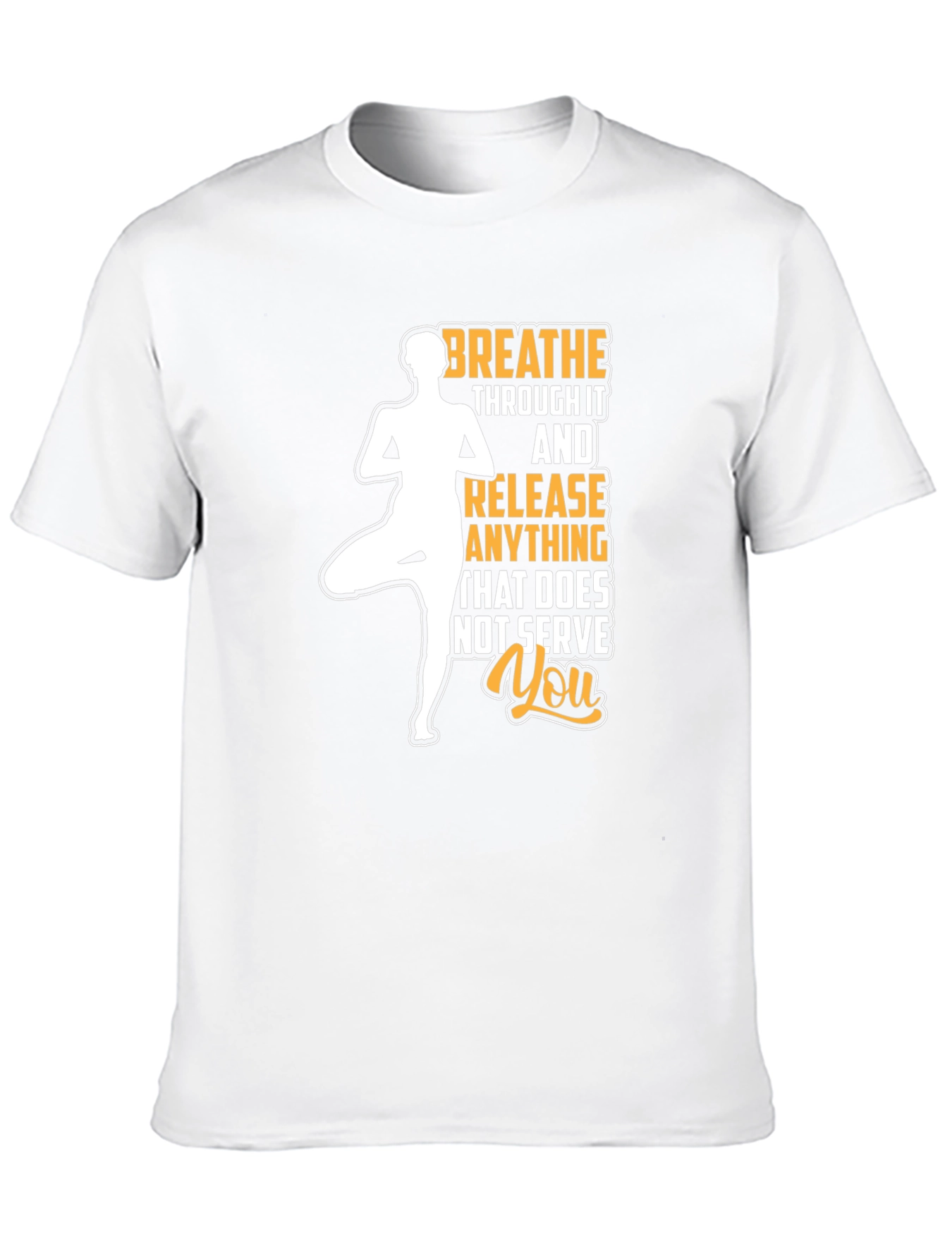 Yoga T-Shirt: Breathe & Release