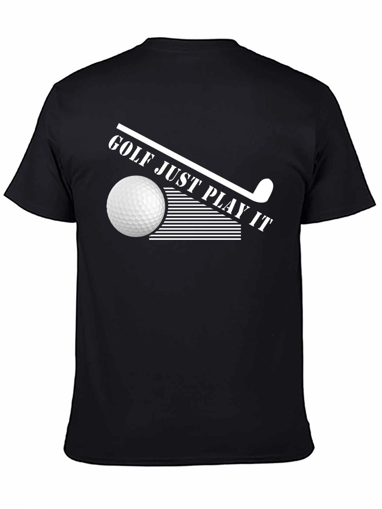 Golf Just Play It T-Shirt Stylish Golf Tee