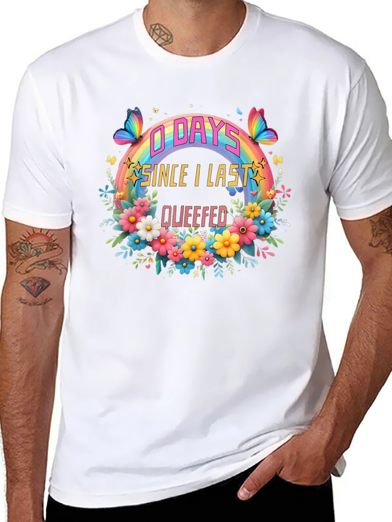 0 Days Since I Last Queefed T-Shirt