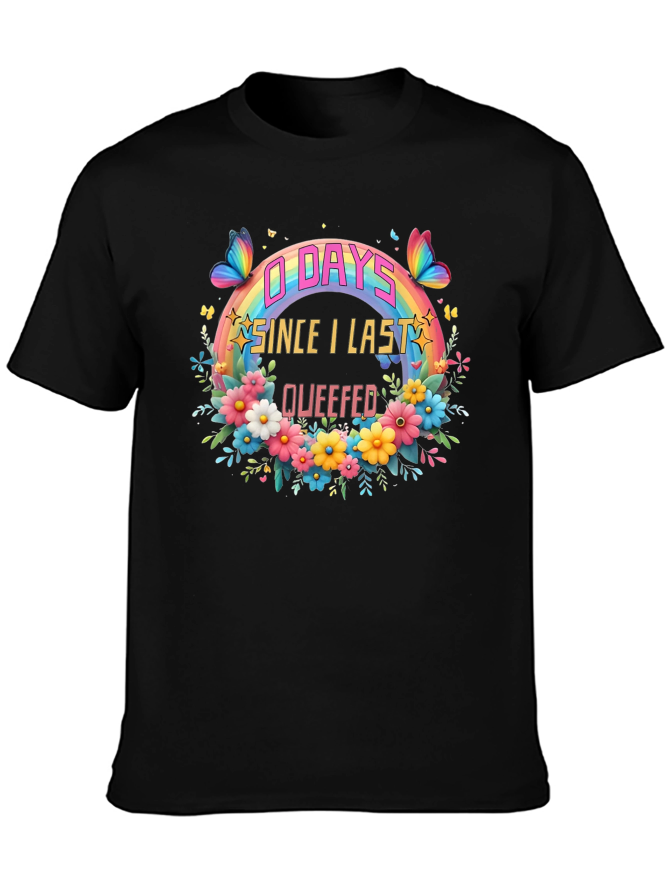 0 Days Since I Last Queefed T-Shirt