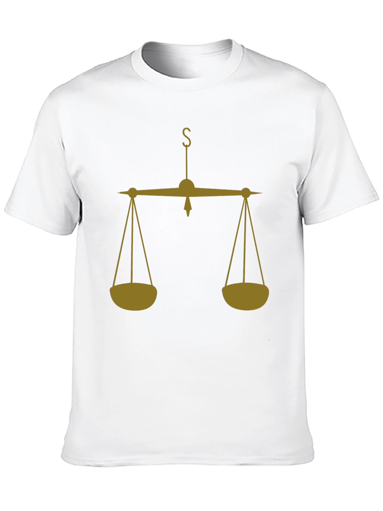 Scales of Justice Graphic Tee - Balance & Fairness