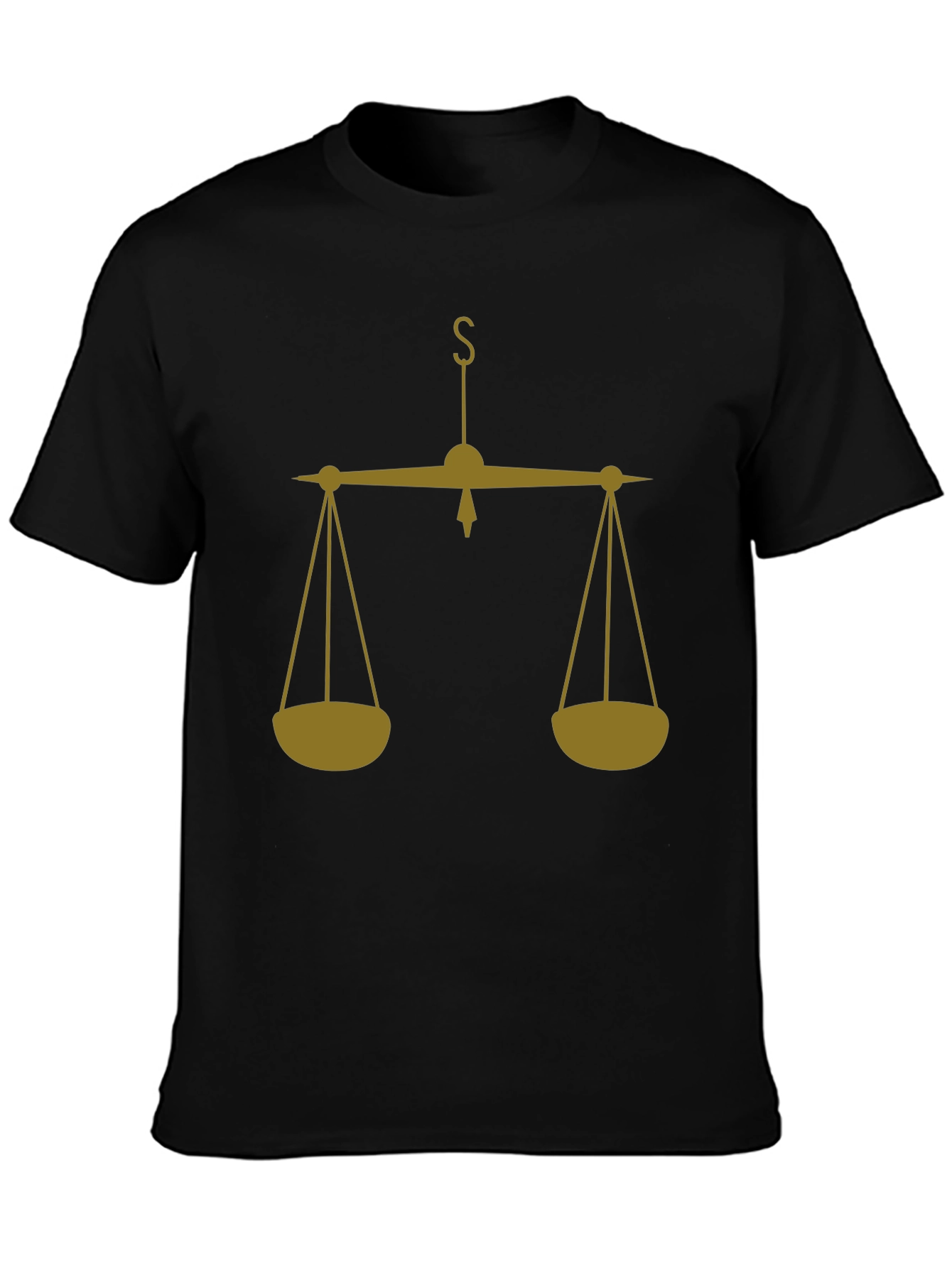 Scales of Justice Graphic Tee - Balance & Fairness