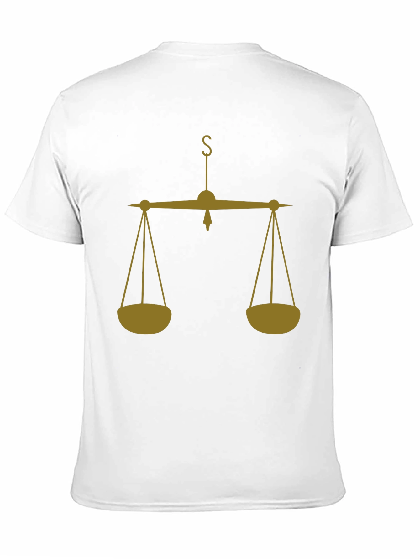 Scales of Justice Graphic Tee - Balance & Fairness