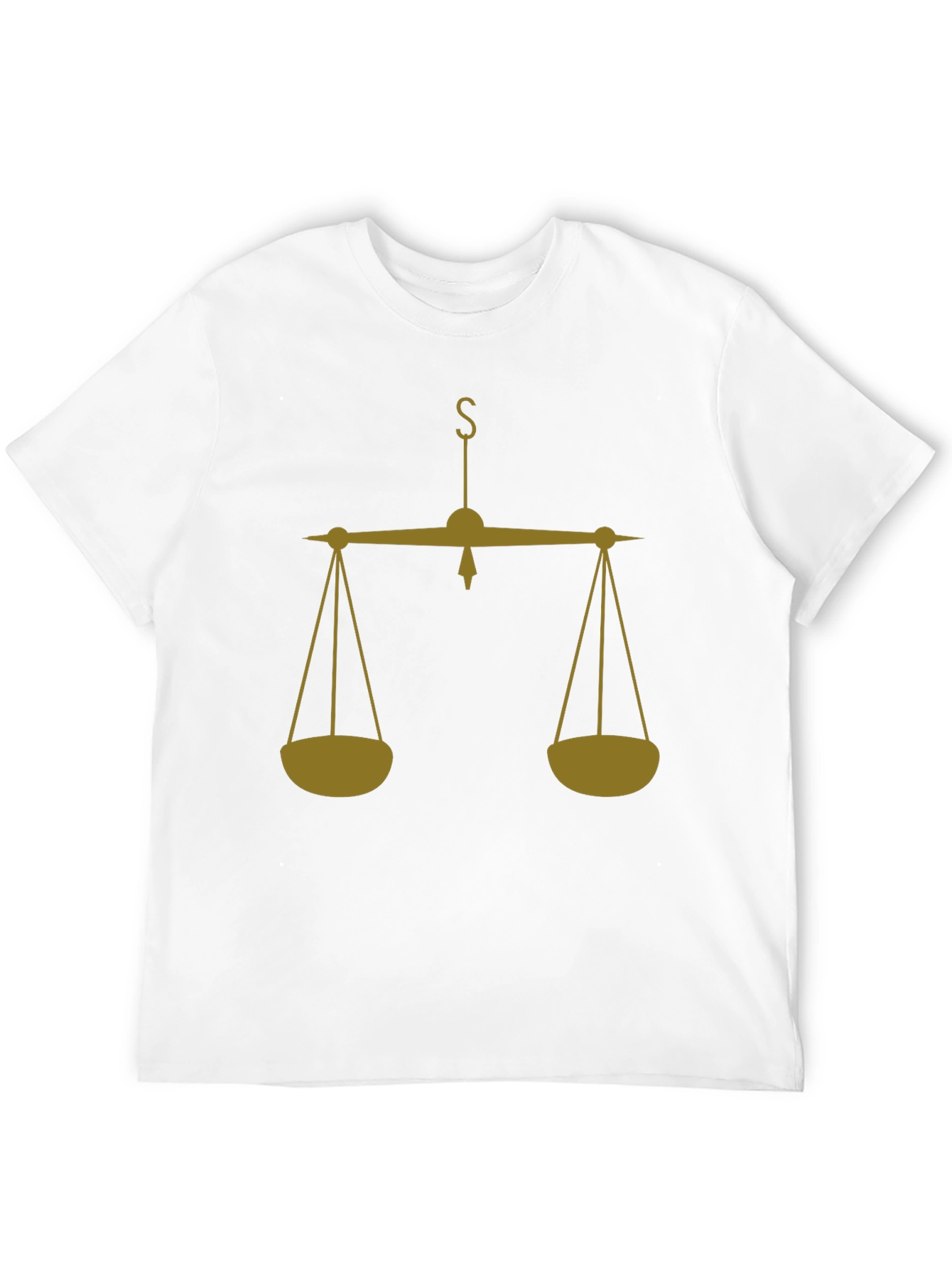 Scales of Justice Graphic Tee - Balance & Fairness