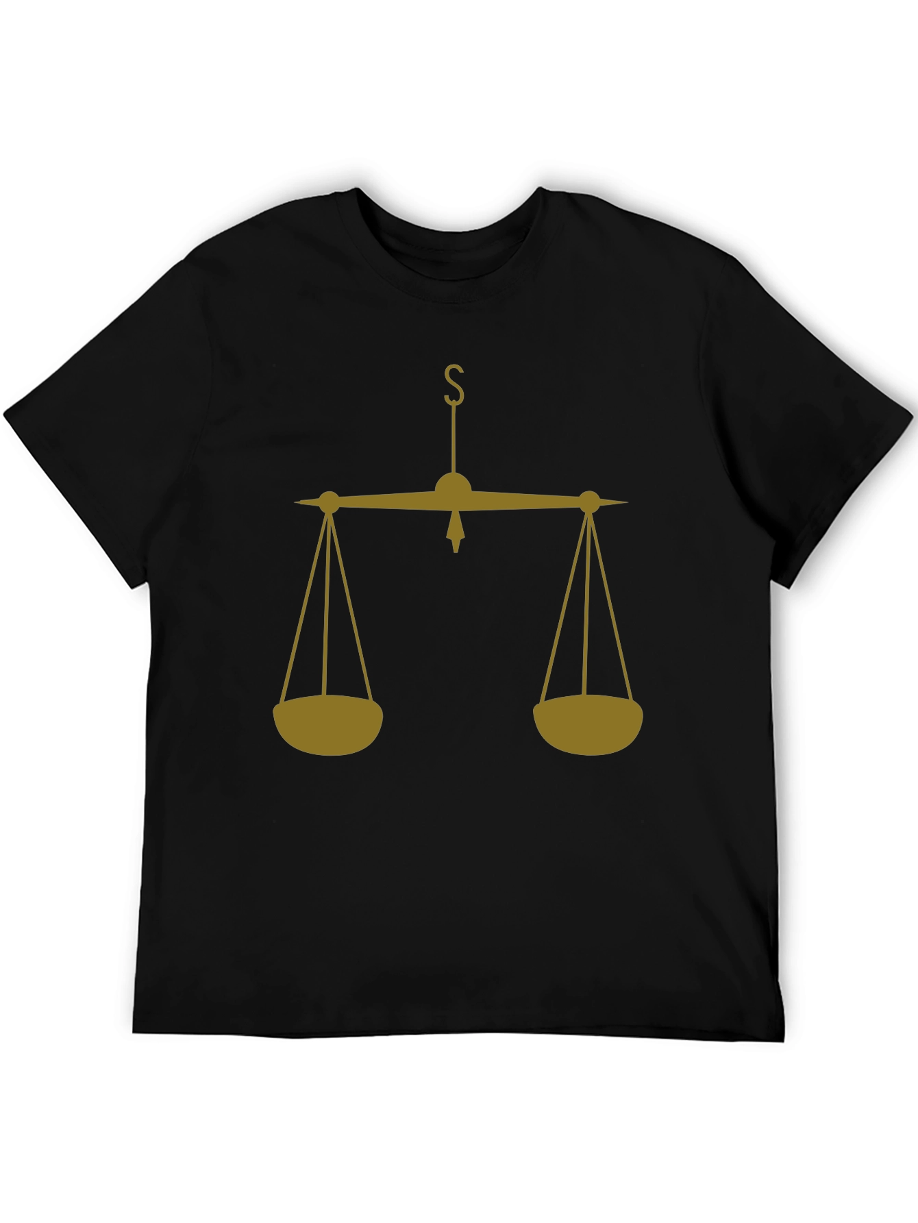 Scales of Justice Graphic Tee - Balance & Fairness
