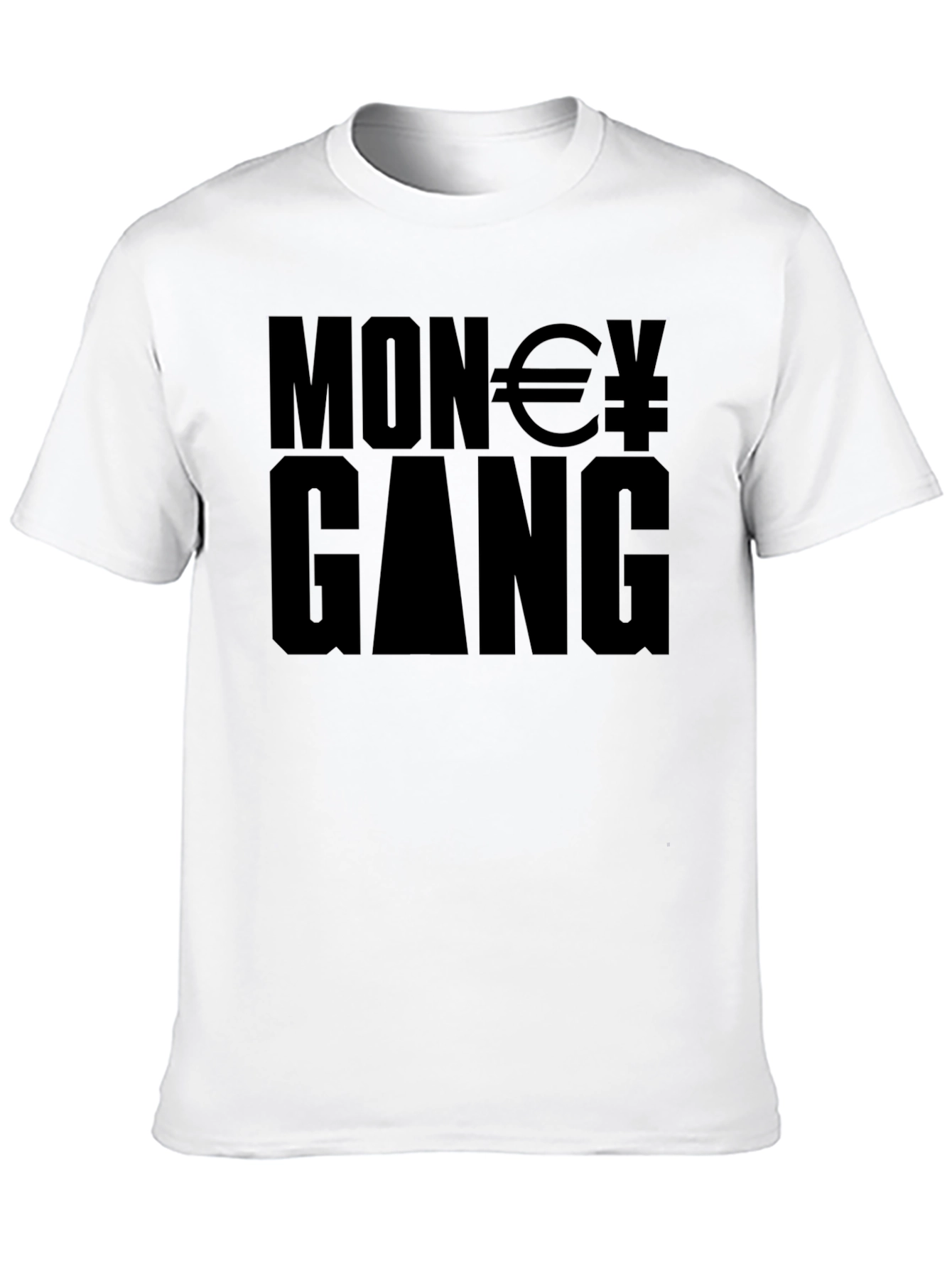 Money Gang Black Graphic Tee