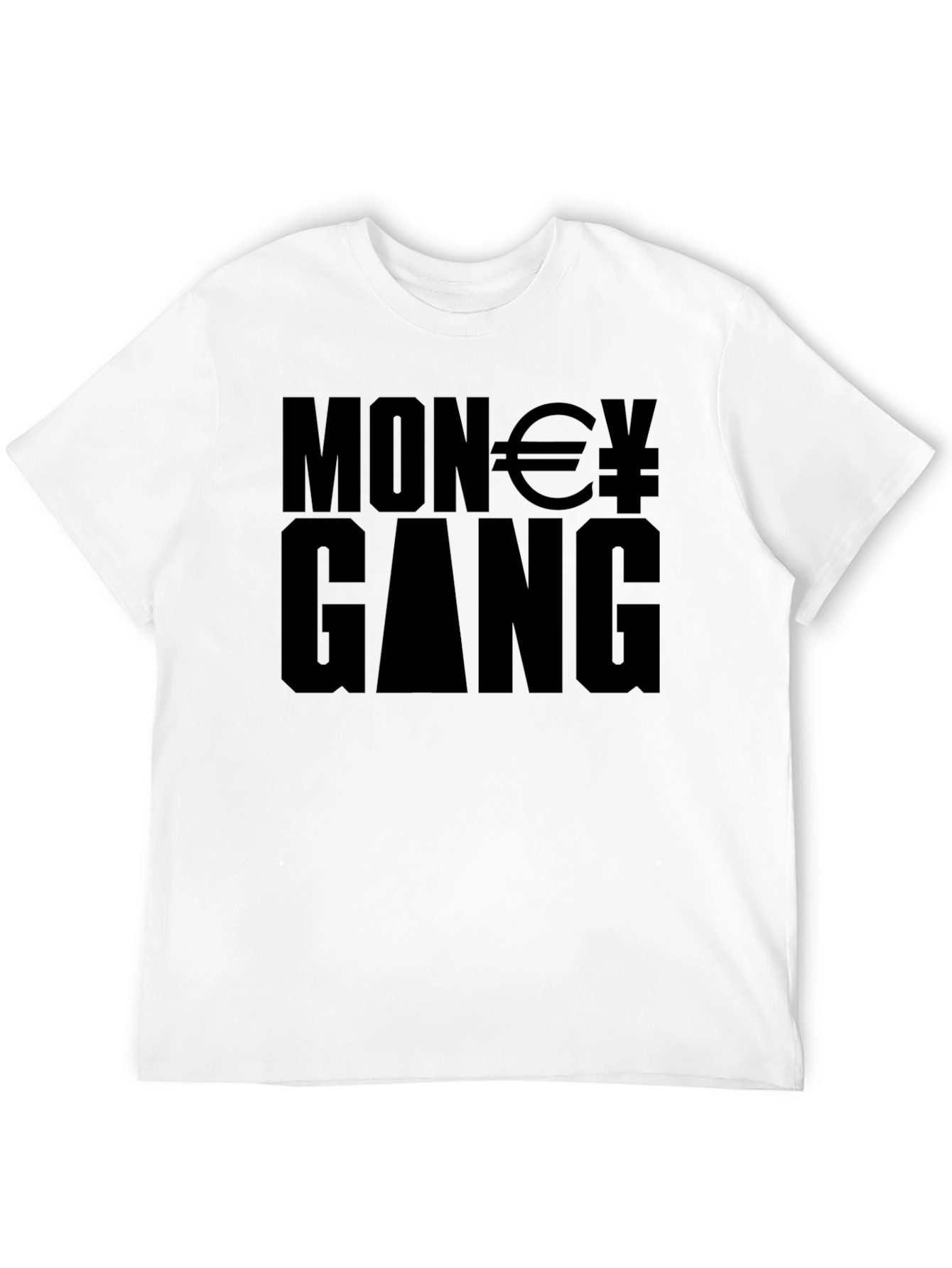 Money Gang Black Graphic Tee