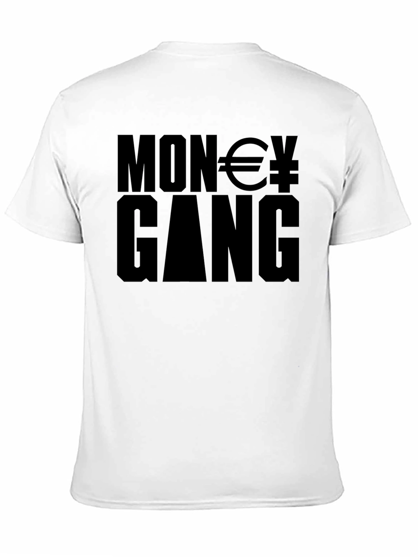 Money Gang Black Graphic Tee