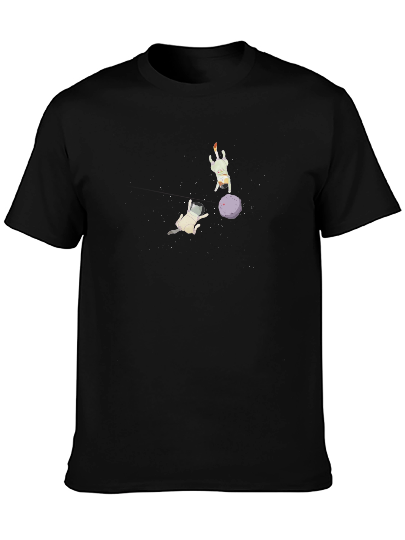 Cosmic Cats T-Shirt - Space Adventure Design