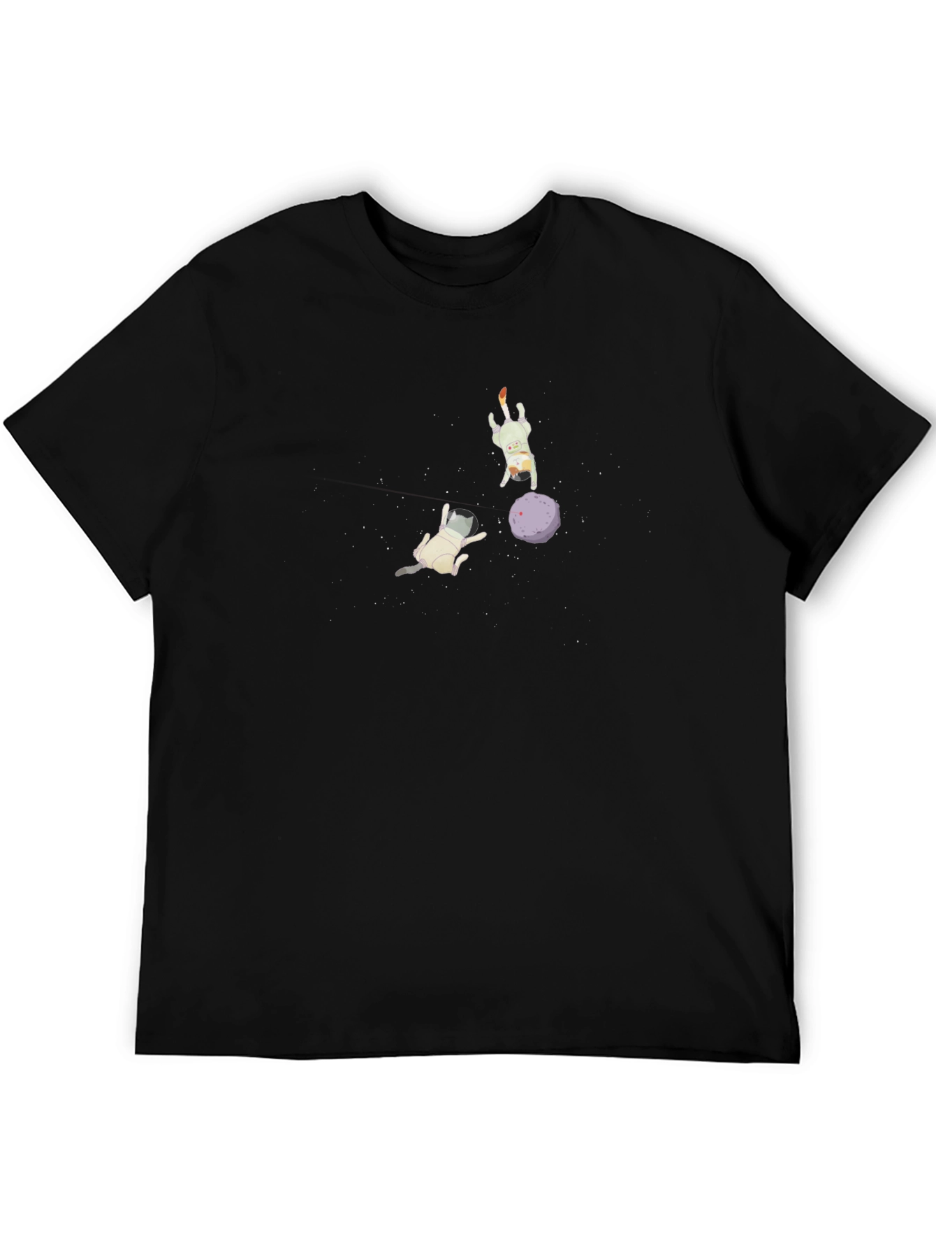 Cosmic Cats T-Shirt - Space Adventure Design