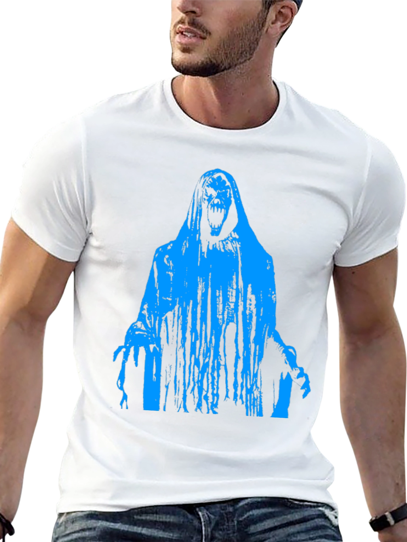 Grim Reaper Graphic T-Shirt - Black