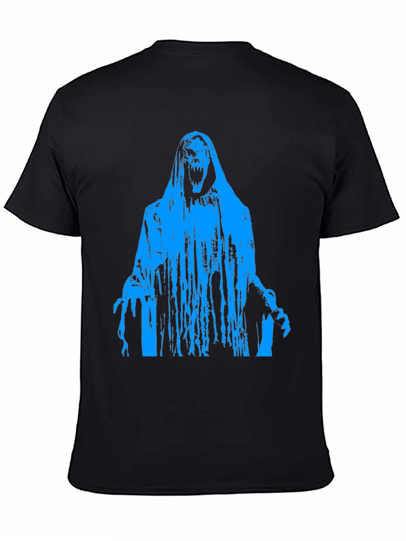 Grim Reaper Graphic T-Shirt - Black
