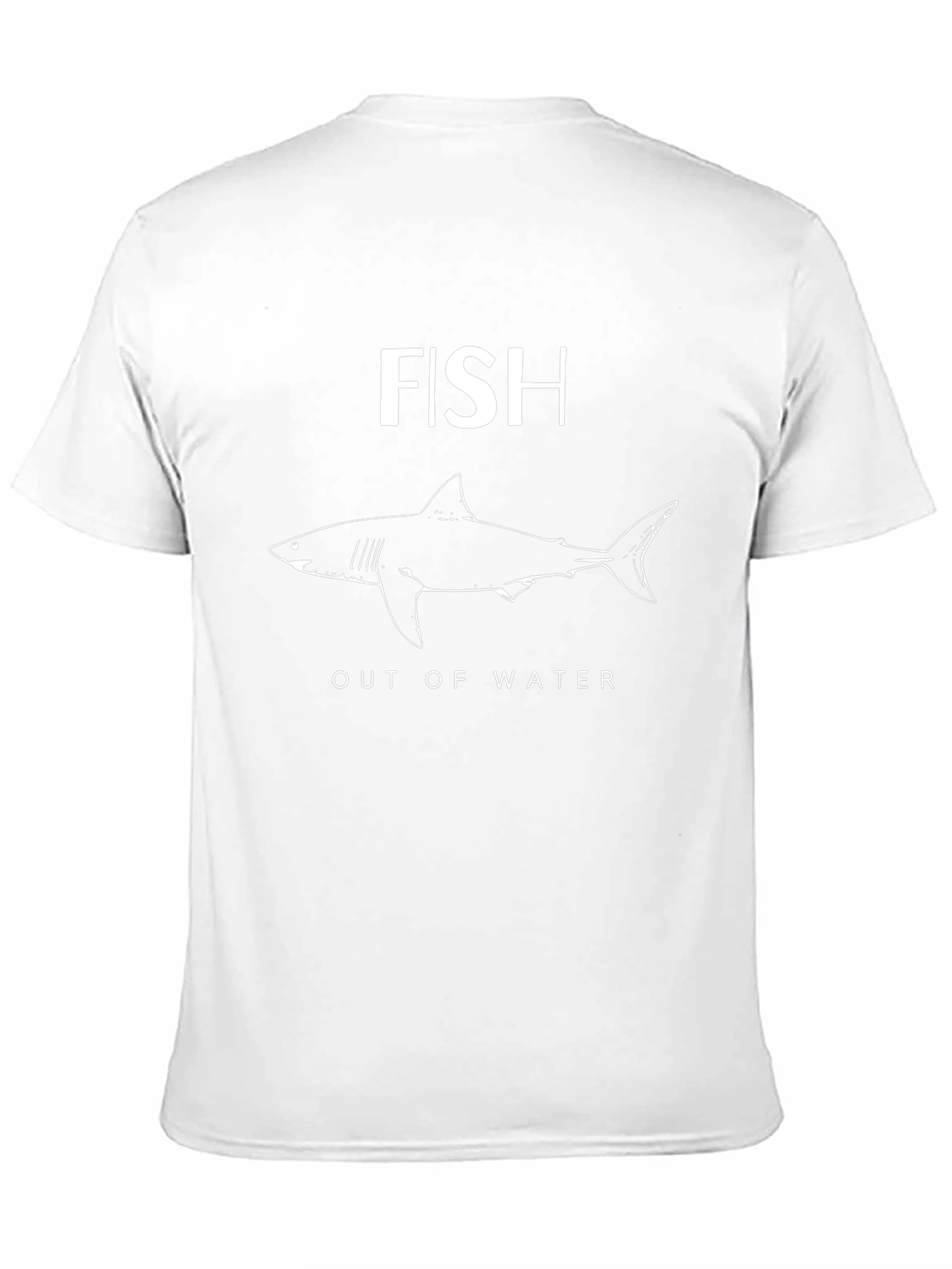 Fish Out of Water Graphic Tee - Black